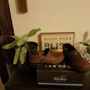 Dansko Professional Antique Brown/Blk, Size 41